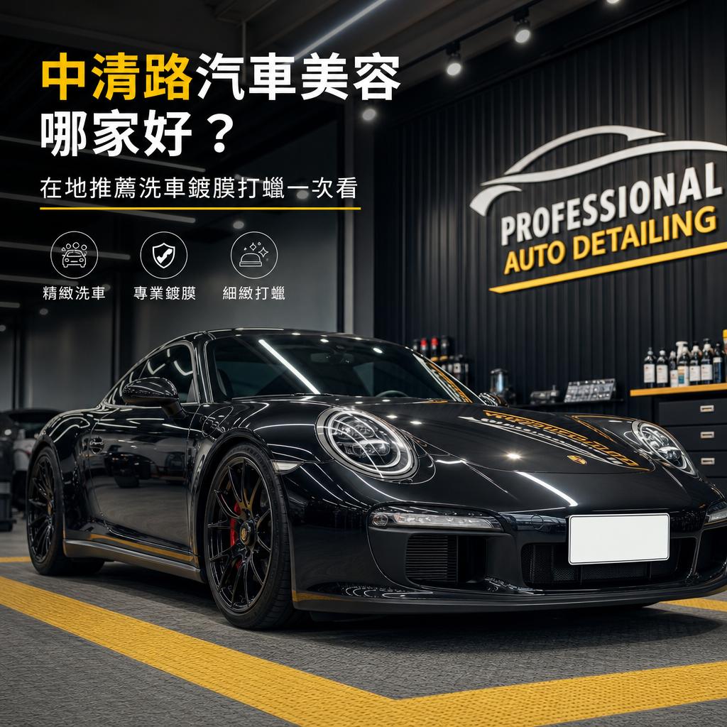 中清路汽車美容哪家好?在地推薦洗車鍍膜打蠟一次看